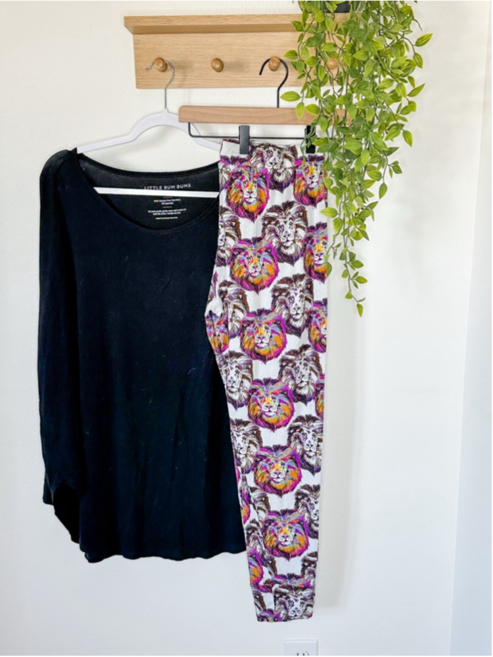 Little Bum Bums Women’s L top / XL bottoms bamboo pjs
